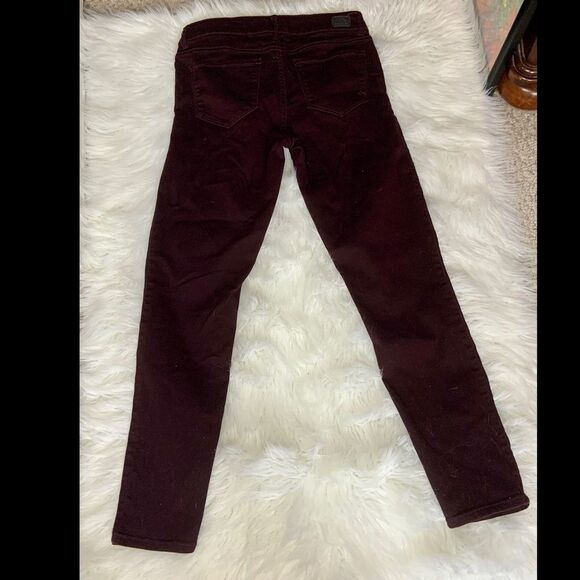 Maroon Skinny Jeans - Picture 2 of 6